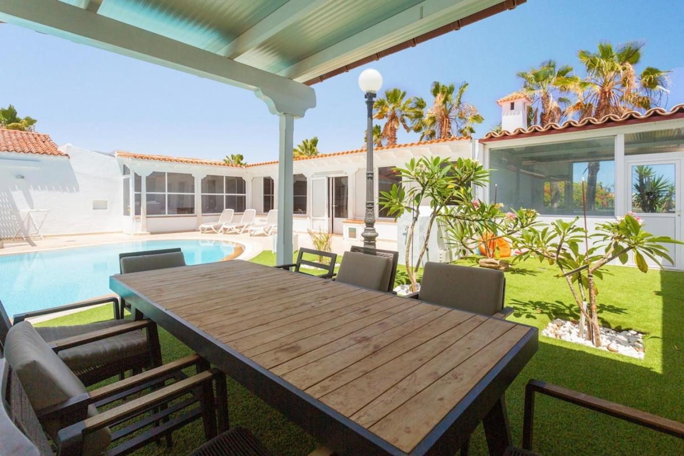 Alamos Park-Stunning Villa In Huge Private Grounds San Miguel de Abona Exterior foto
